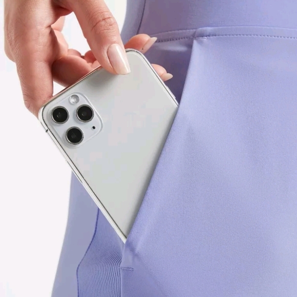 Athleta Brooklyn Mid Rise Ankle Women's Victorian Periwinkle Pants Size 20 - Picture 3 of 11